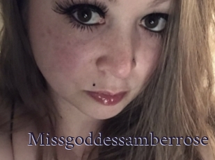 Missgoddessamberrose